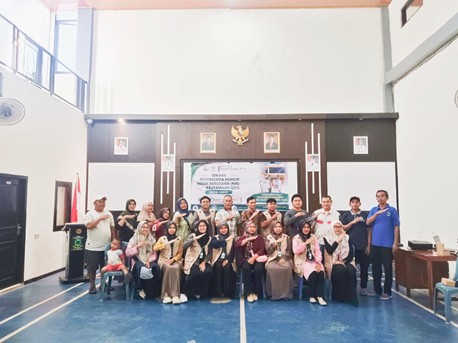 Edukasi Legalitas & Modernisasi UMKM, Mahasiswa KPST STAI Kuningan Gelar Seminar NIB dan QRIS di Kalimanggis Wetan